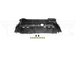 Dorman 924-015 Engine Splash Shield for 2004-2010 Mazda 3, 2006-2010 Mazda 5 - Black