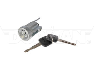 Dorman 924-731 Ignition Lock Cylinder Assembly for 1998-2002 Chevrolet, 1997-2004 Toyota - Silver