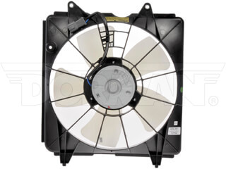 Dorman 620-253 Radiator Fan Assembly Without Controller for 2006-2007 Honda Civic - Black