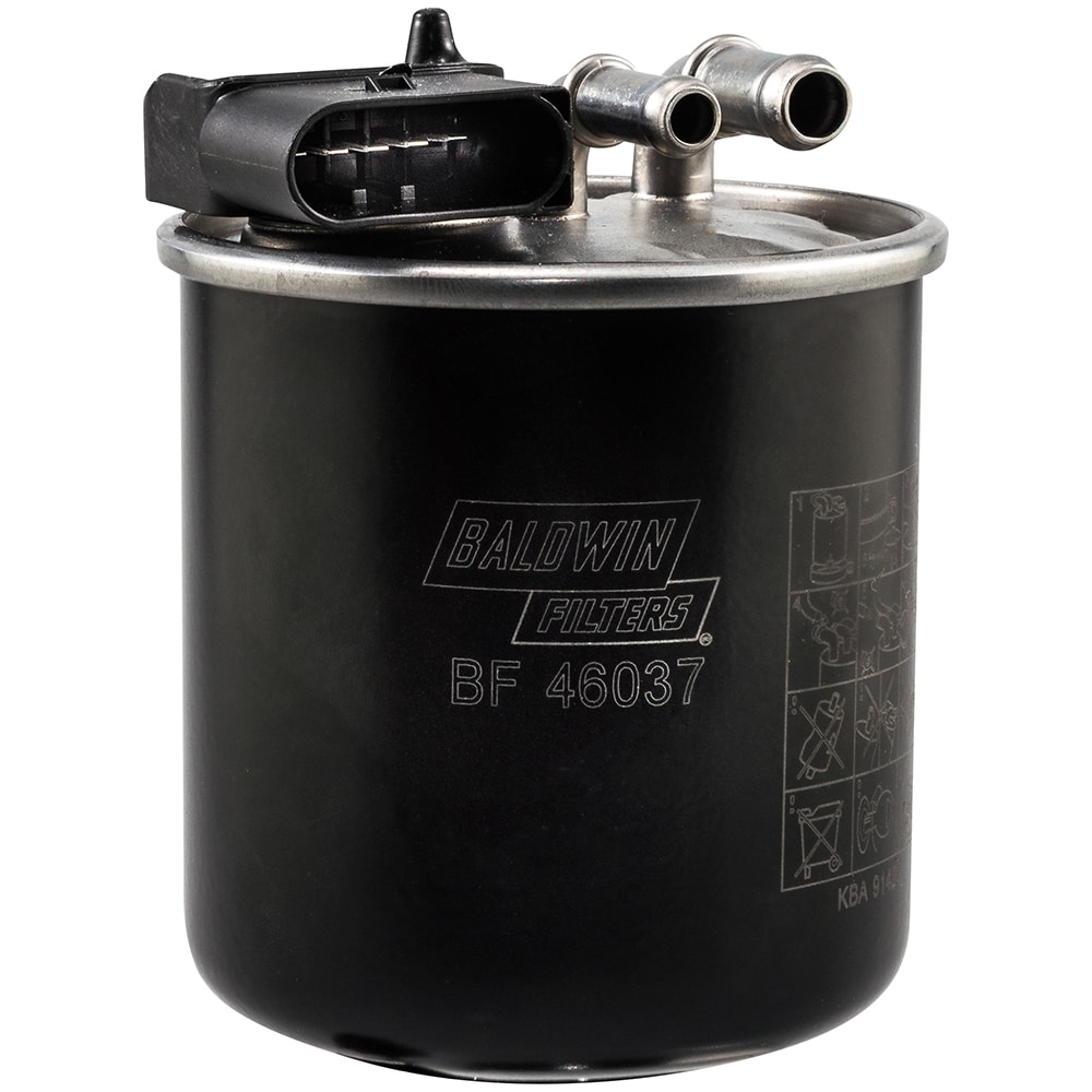 Fuel Filter,Diesel,In-Line,4-27/32" H