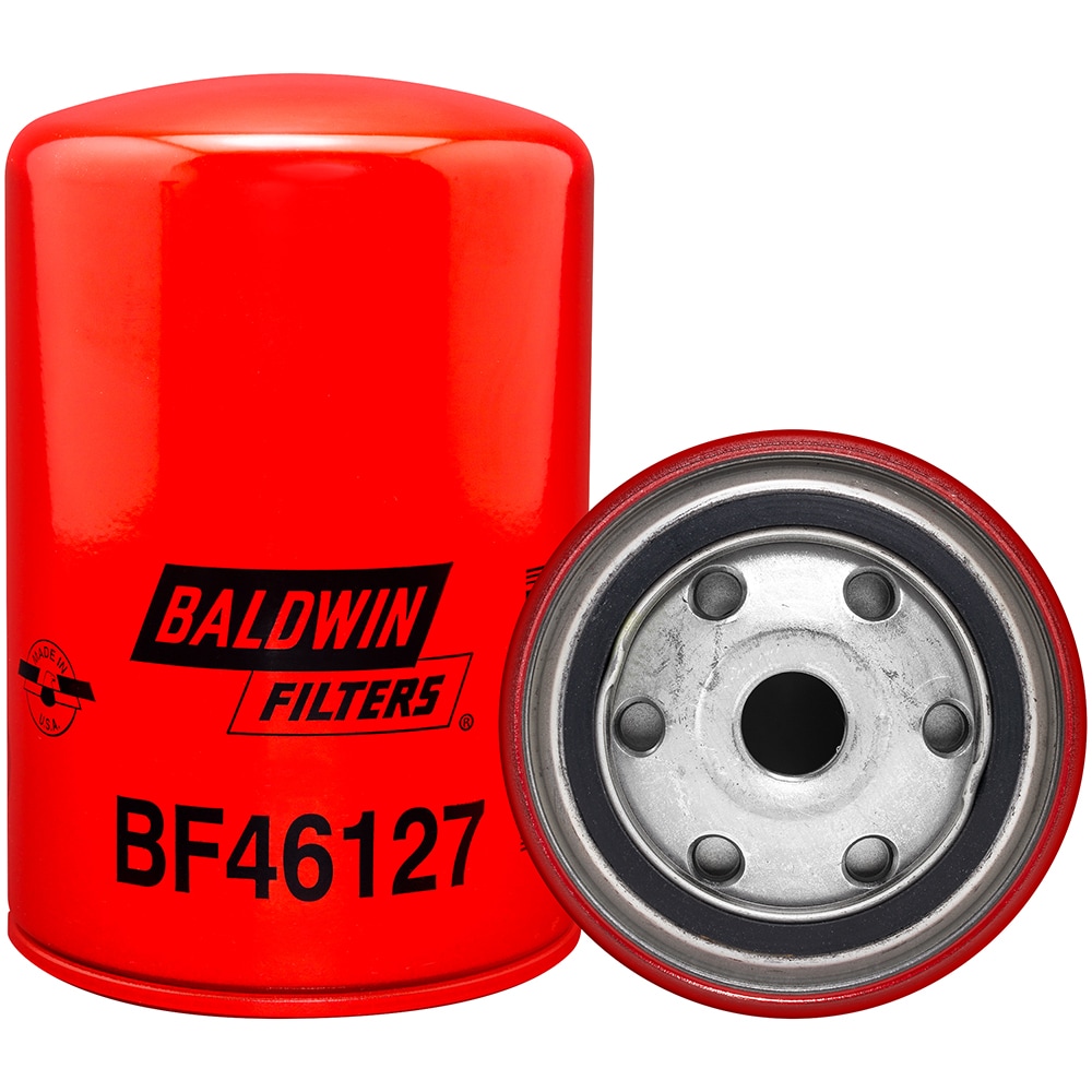 Fuel Filter,Diesel,Gas,Spin-On,5-13/16"H