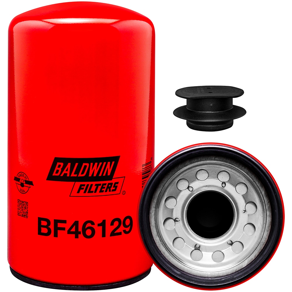 Fuel Filter,5 Micron Rating,8-27/32" L