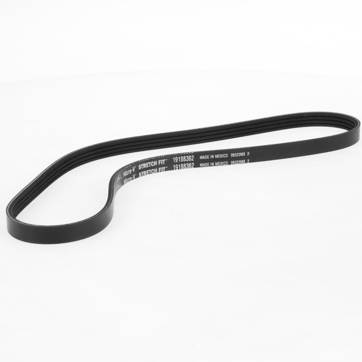 4K355SF BlackSerpentine Belt for 2009-2013 Cadillac Escalade EXT