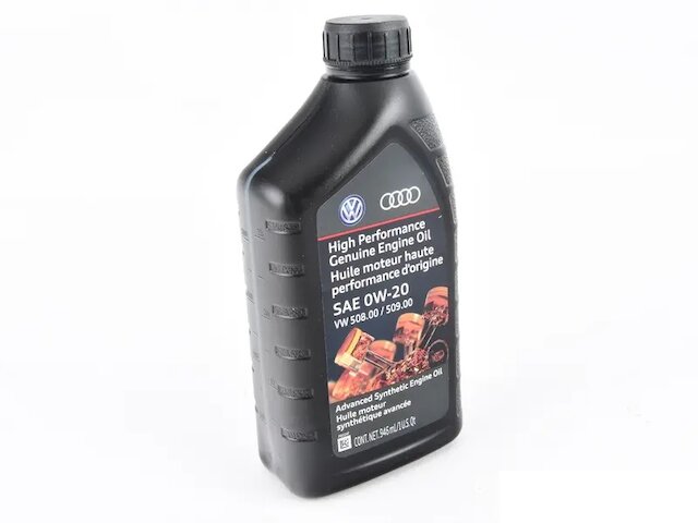 GE525771LDSP 1 Liter SAE 0W-20 Full Synthetic Motor Engine Oil for 2017-2020 Audi A3