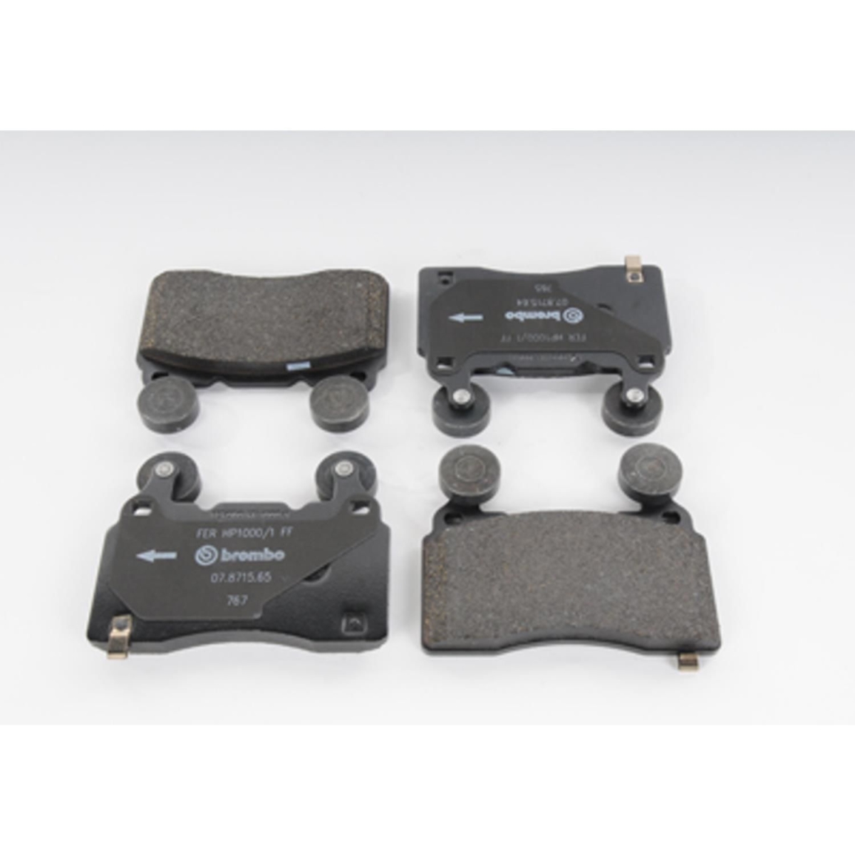 171-1112 Front Disc Brake Pad Kit for 2010-2015 Chevrolet Camaro
