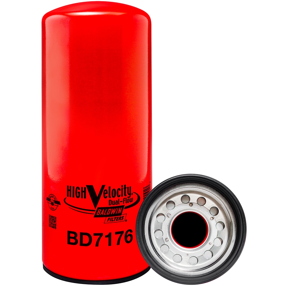 Oil Fltr,Spin-On,High Velocity,Dual-Flow