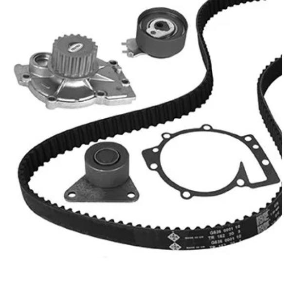 KP1019-1 Engine Timing Belt Kit with Water Pump for 2009 Volvo S60