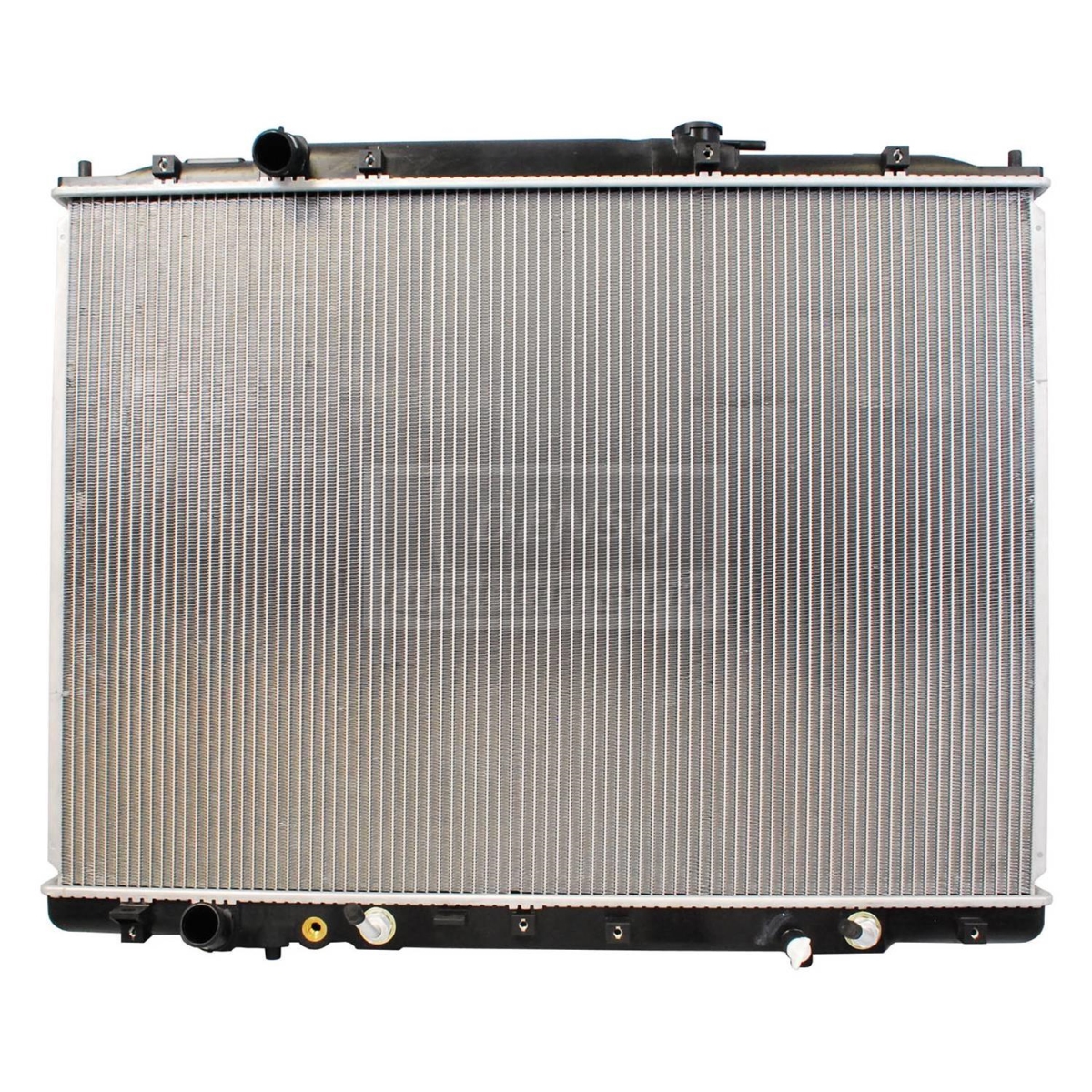 Radiator Assembly - Black - Compatible with Honda Ridgeline & Pilot