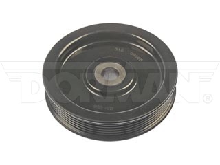 Dorman 300-004 Power Steering Pump Pulley for 1990-2003 Ford, 1994-2001 Mazda - Black -  Dorman Products Inc