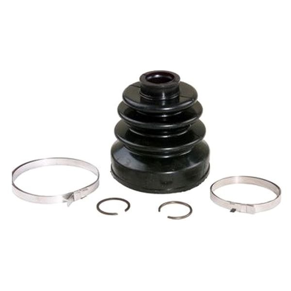 CV Joint Boot - Black - Complete Installation Kit - Neoprene Material