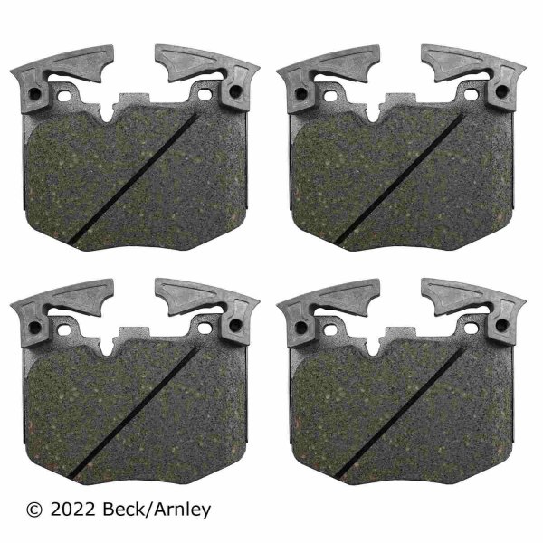 085-2133 Front 2-Wheel Set Brake Pads for 2016-2022 BMW 740i