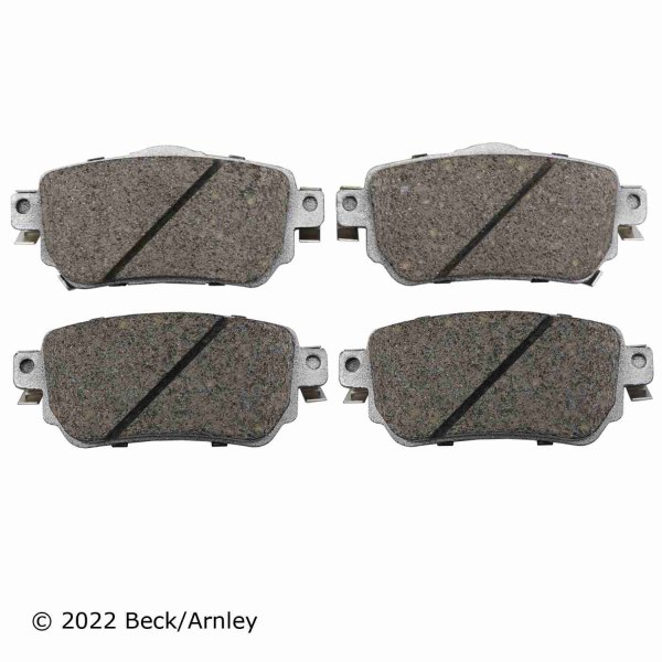 085-2134 Rear 2-Wheel Set Brake Pads for 2018 Nissan Rogue
