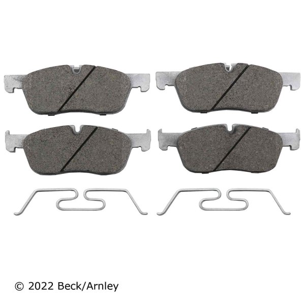 085-7135 Front 2-Wheel Set Brake Pads for 2018-2019 Jaguar E-Pace