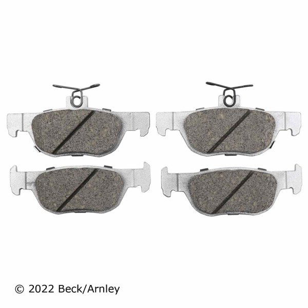 085-2129 Rear 2-Wheel Set Brake Pads for 2019-2020 Mazda 3