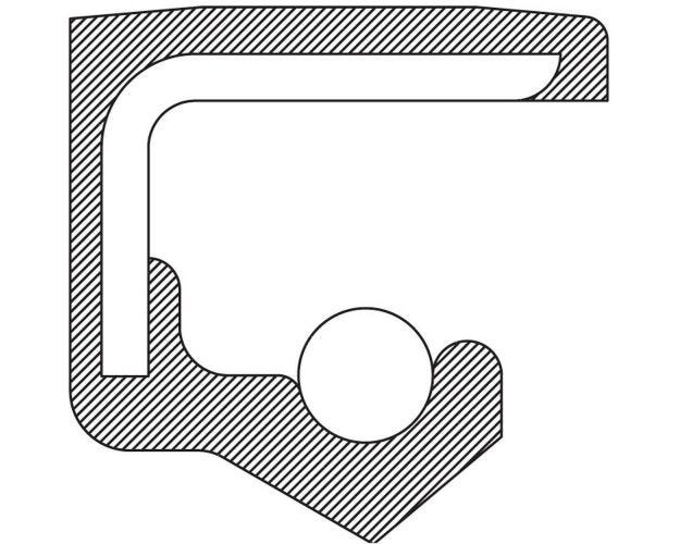 710837 Bearings Engine Crankshaft Seal for 2002-2019 Ford Explorer - Front