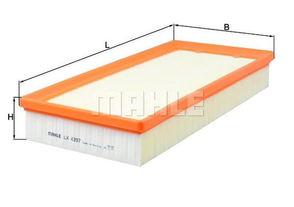 LX4397 Air Filter for 2020-2022 Land Rover Defender 110
