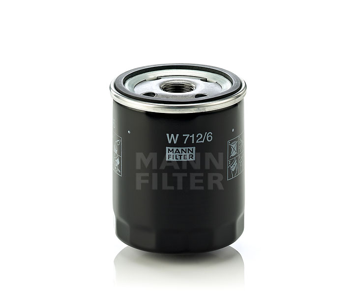 W712-6 Oil Filter for 1971-1975 BMW 1502-2002 Convertible -  Mann Filter, W712/6