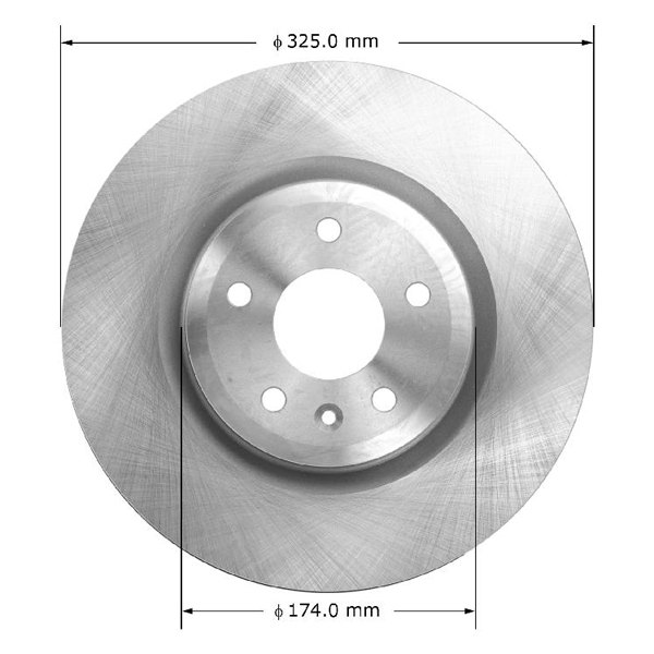 PRT6124 Brake Rotor for 2016-2019 Ford Explorer