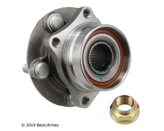 051-6291 Wheel Bearing & Hub Assembly for 2004-2009 Toyota Prius - Front