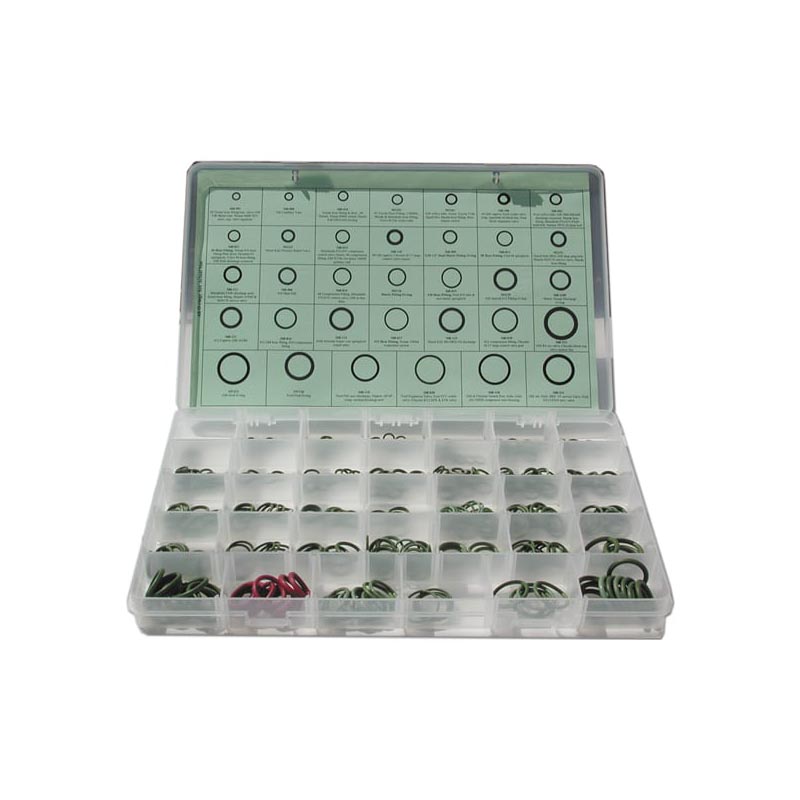 OR350 Deluxe Metric HNBR Green Rubber O-Ring Assortment