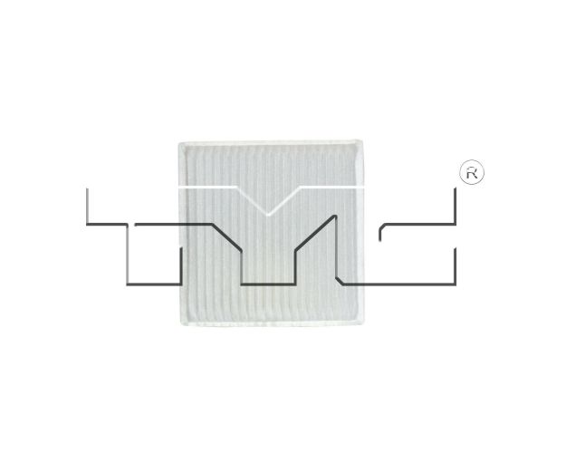800005P Cabin Air Filter for 2004-2010 Toyota Sienna - Front