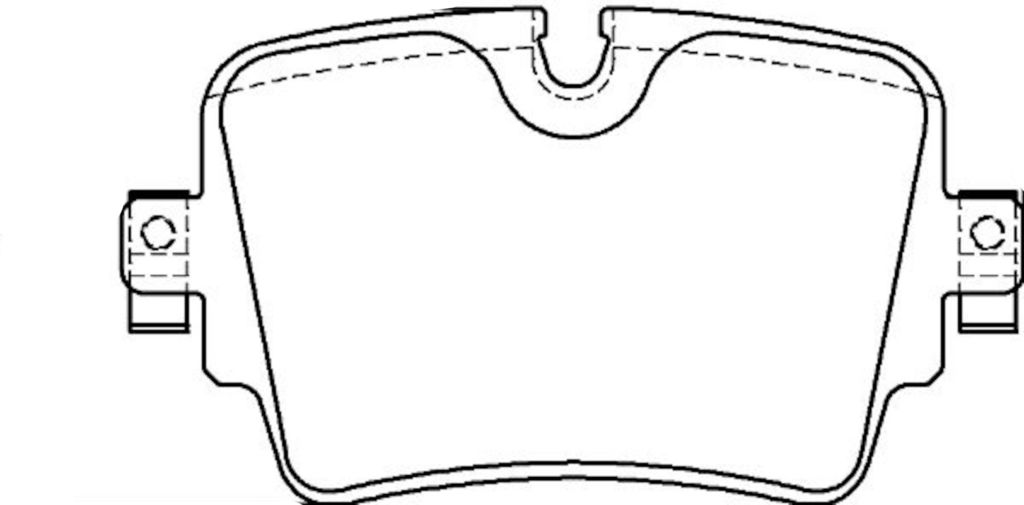 355021391 Brake Pad Set for 2014 Jaguar F Type