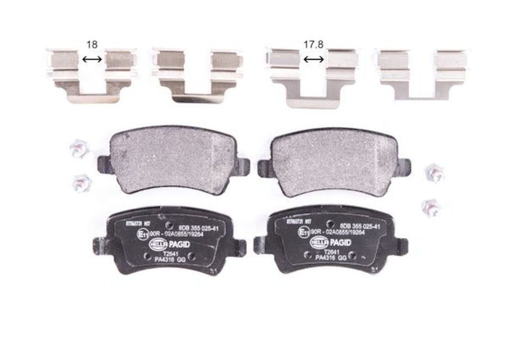 355025411 Brake Pad Set for 2013-2015 Land Rover LR2