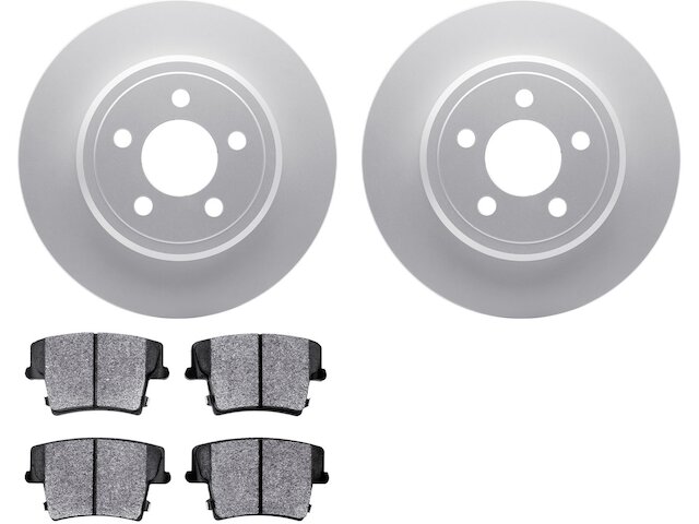 355122661 Rear Brake Disc Rotor for 2014-2021 BMW i3 Base