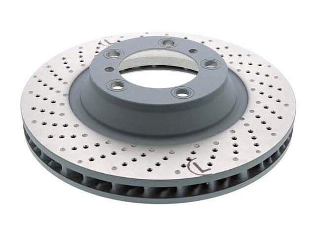 355126921 Front Left Brake Disc Rotor for 2015 Porsche 911 Carrera 4 GTS