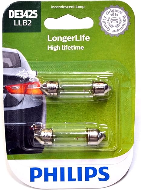 DE3425LLB2 Longer Life Miniature Bulb - Polished