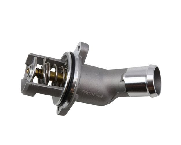 143-0910 Engine Coolant Thermostat Housing Assembly for 2002-2004 Audi A6 Quattro
