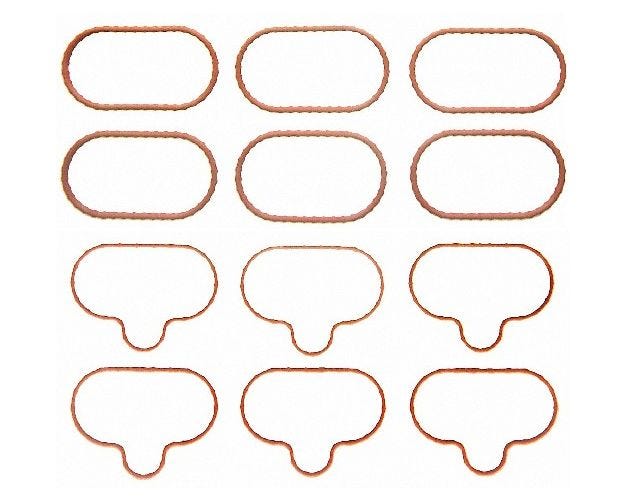 MS92586 Engine Intake Manifold Gasket Set for 2000-2002 Ford Taurus - Lower & Upper