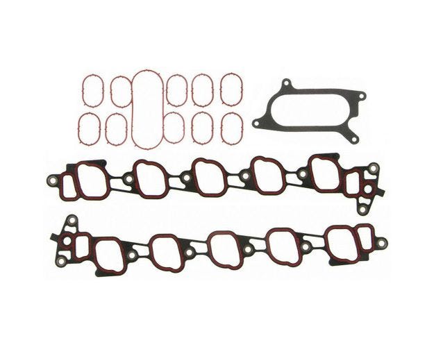 MS94014-1 Engine Intake Manifold Gasket Set for 2001-2004 Ford F-350 Super Duty - Lower & Upper