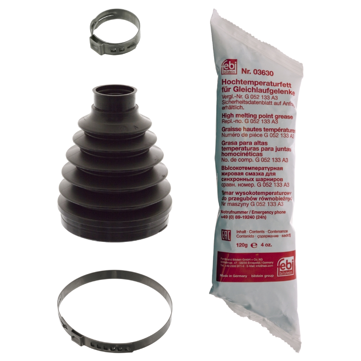 102062 CV Boot Kit for 2001 Audi A4 Quattro