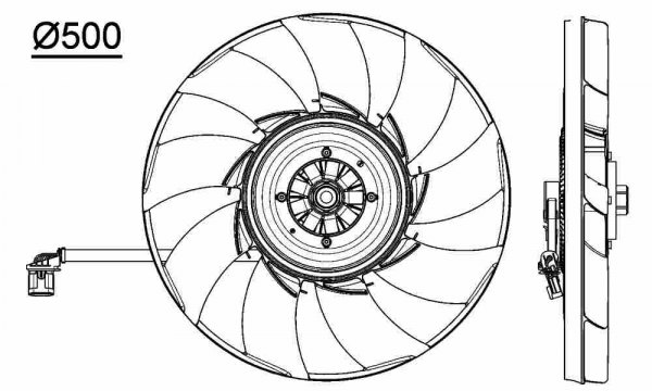 CFF475000P Fan Clutch for 2014-2016 Land Rover LR4