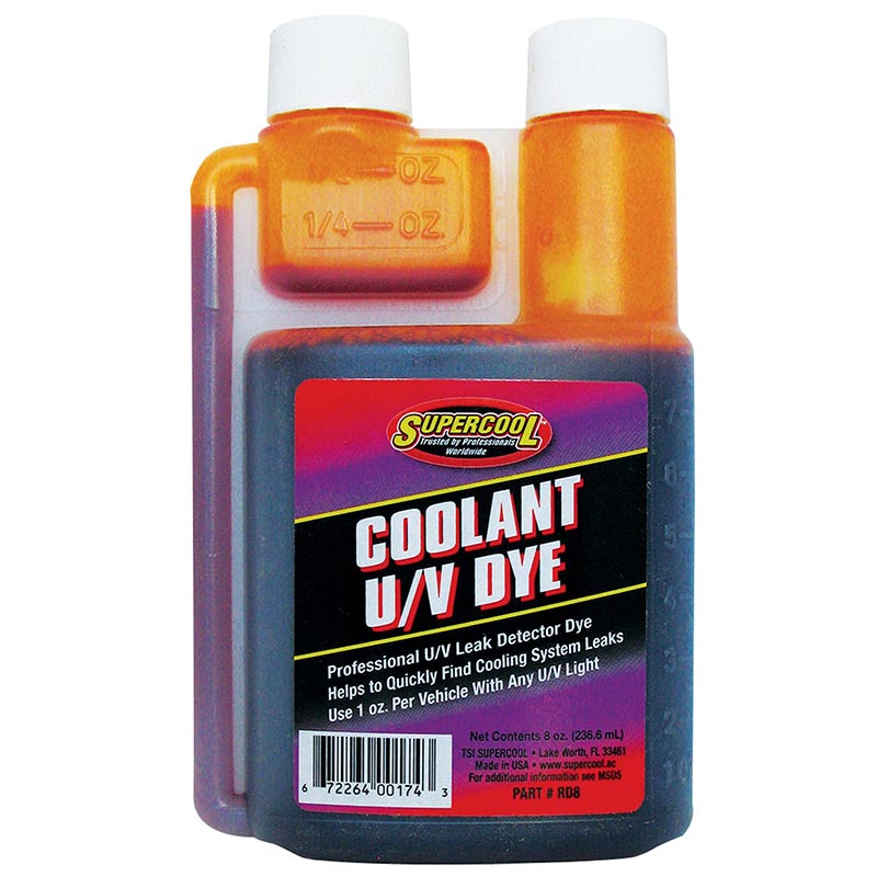 RD8 8 oz Radiator Coolant UV Dye