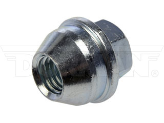 Dorman 611-223 M14-2.0 Wheel Cover Retaining Nut for 2001-2014 Ford, 2003-2014 Lincoln - Silver & Zinc-Plated