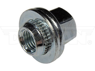 Dorman 611-226 M12-1.50 Wheel Cover Retaining Nut for 2002-2005 Ford Thunderbird, 2000-2006 Lincoln LS - Silver & Zinc-Plated