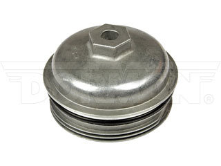 Dorman 917-002 Aluminum Oil Filter Cap for 1999-2001 Cadillac, 2000-2005 Saturn - Aluminum
