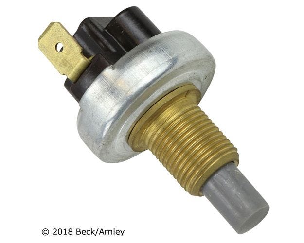 201-0825 Brake Light Switch for 1968-1974 Volvo 145