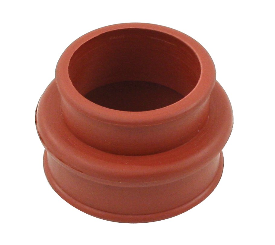 00-3404-B Red Dual Port Intake Boot for 1969-1977 Volkswagen Bug