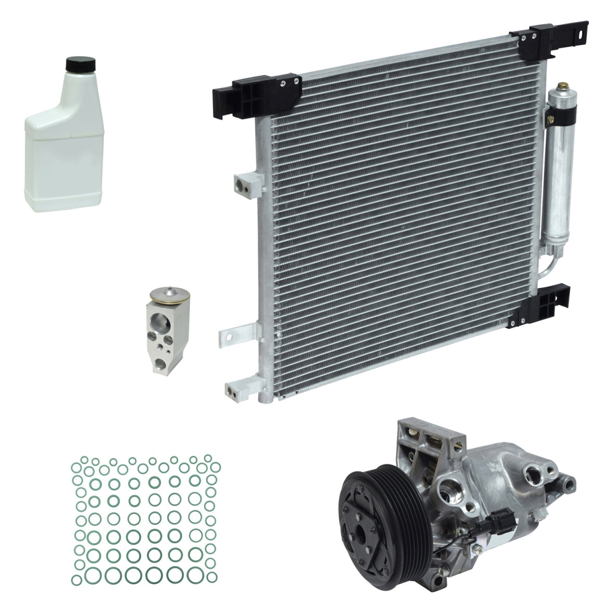 KT5164A Air Conditioners Compressor & Component Kit for 2014-2017 Nissan Versa