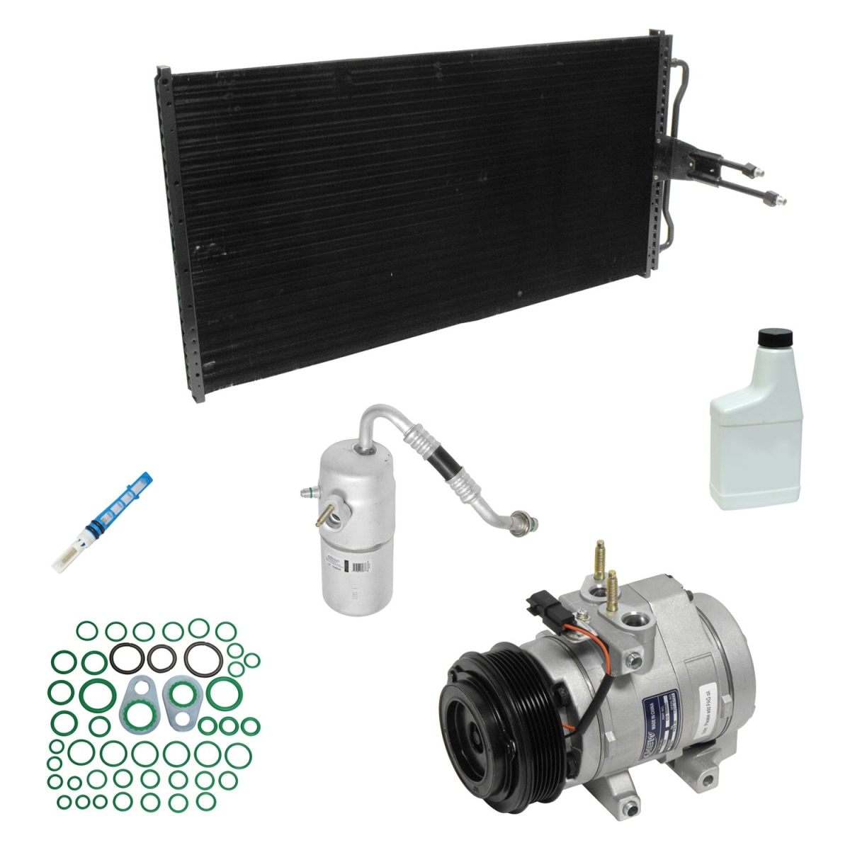 KT2068A Air Conditioners Compressor & Component Kit for 2007-2008 Ford F-150