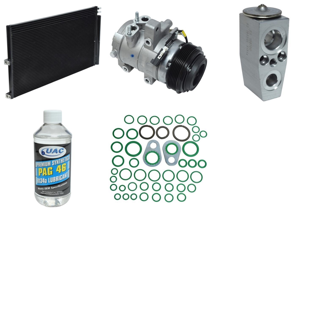 KT5165A Compressor & Component Kit for 2011-2013 Lincoln Mark LT