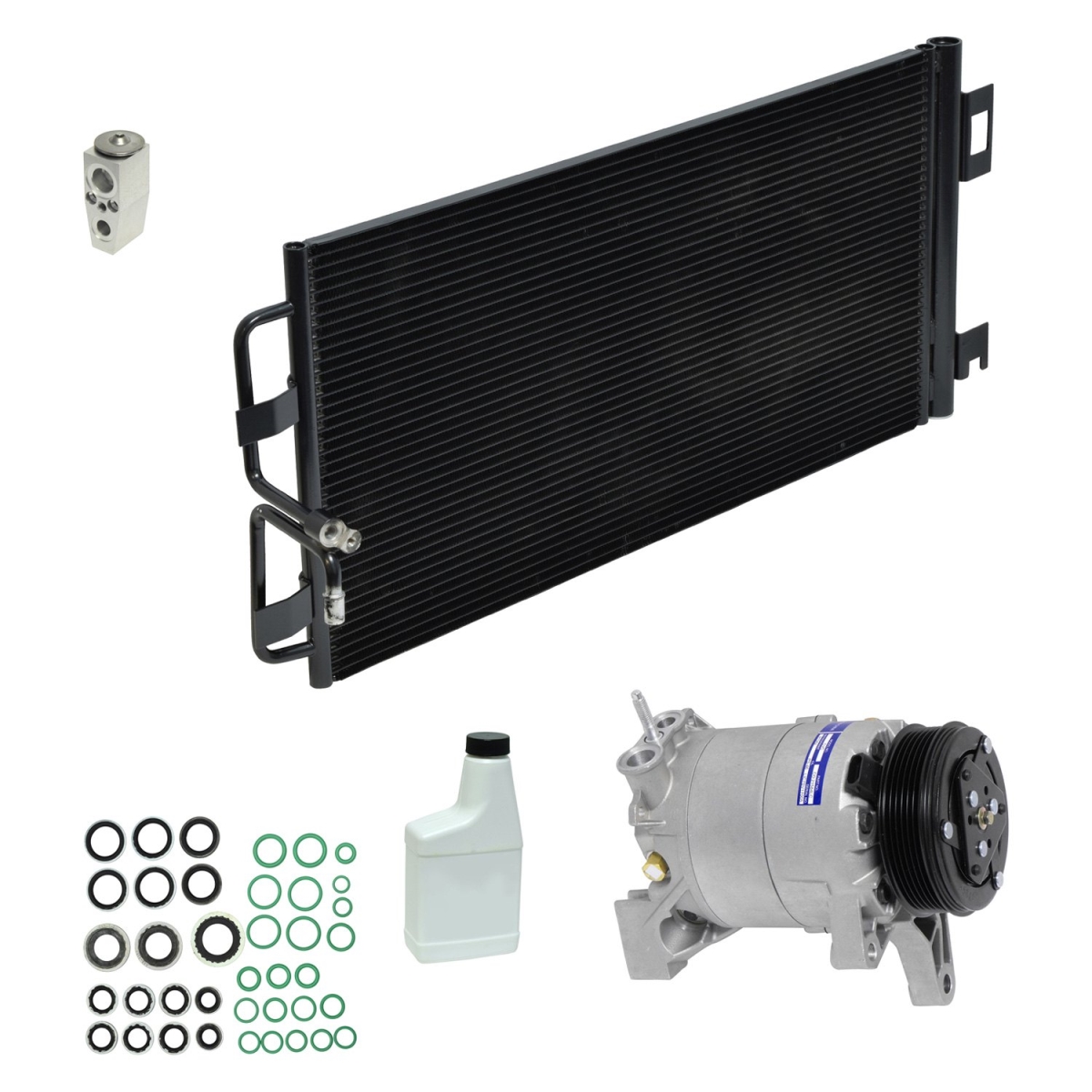 KT5170A Air Conditioners Compressor & Component Kit for 2006-2008 Buick Allure