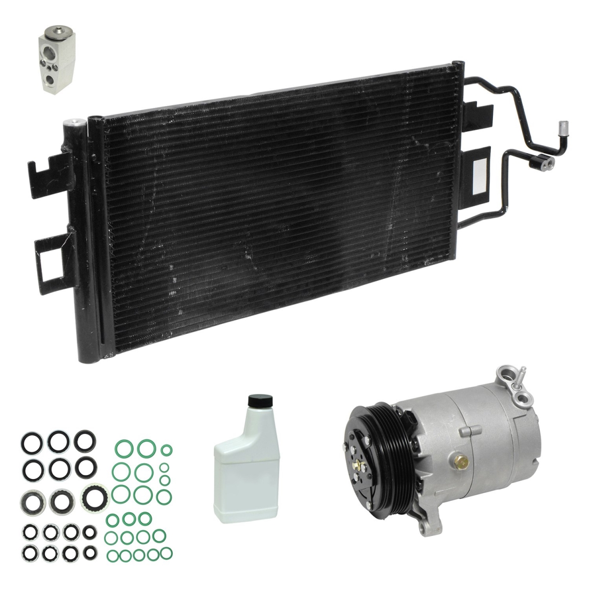 KT5171A Air Conditioners Compressor & Component Kit for 2006-2007 Pontiac Grand Prix