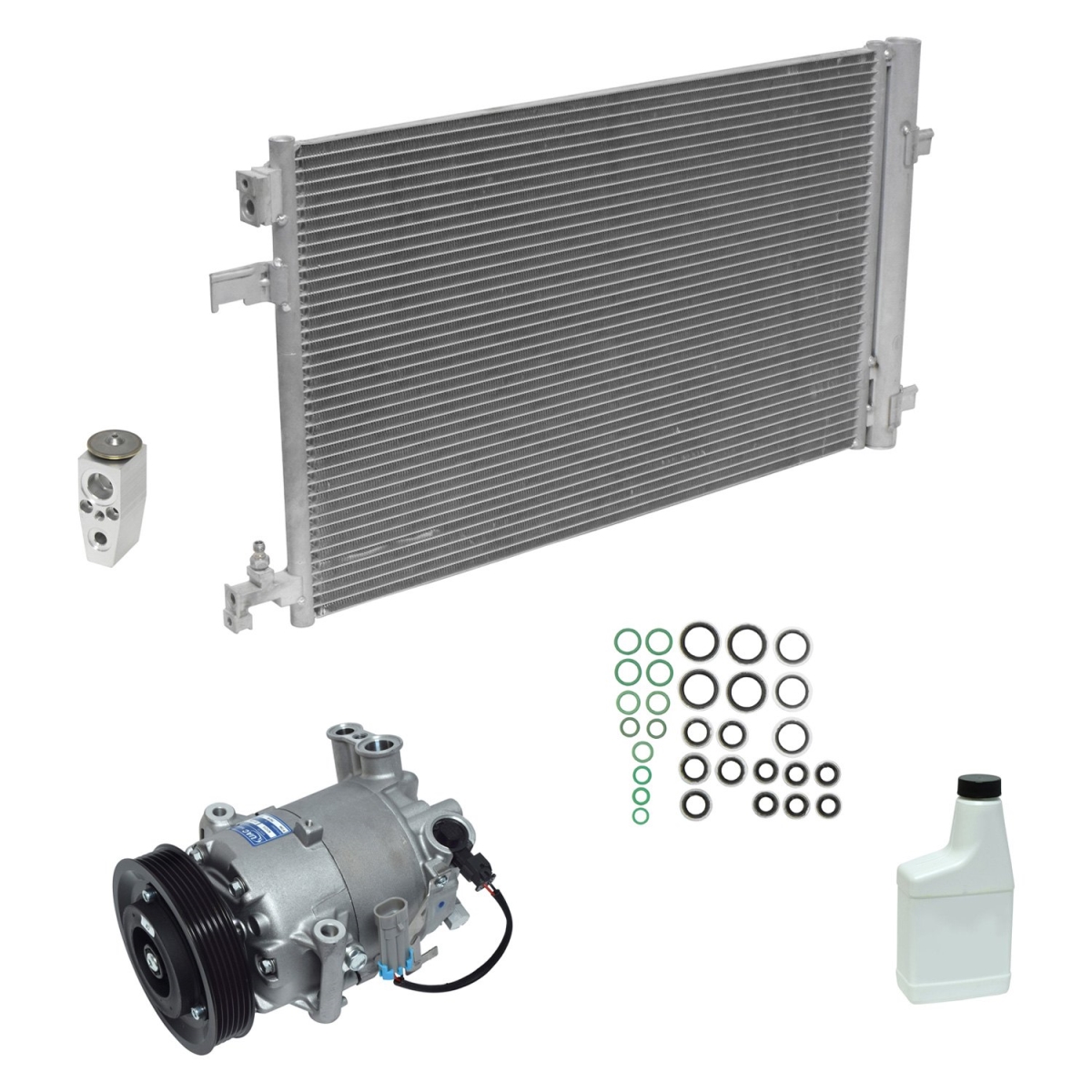 KT5173A Air Conditioners Compressor & Component Kit for 2011 Chevrolet Cruze