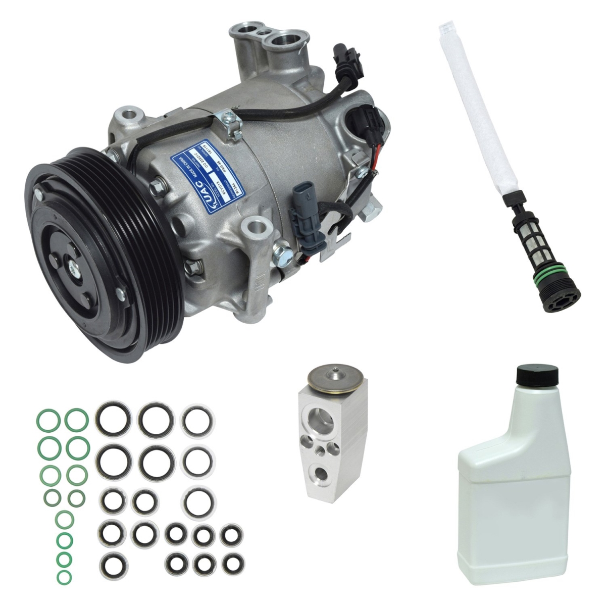 KT5174 Air Conditioners Compressor & Component Kit for 2011-2011 Chevrolet Cruze Eco