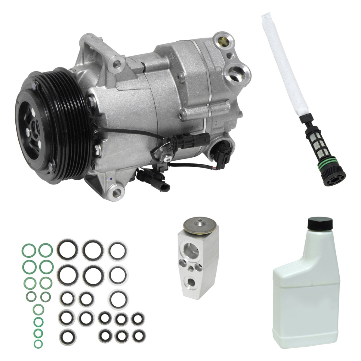 KT5176 Air Conditioners Compressor & Component Kit for 2015 Chevrolet Cruze