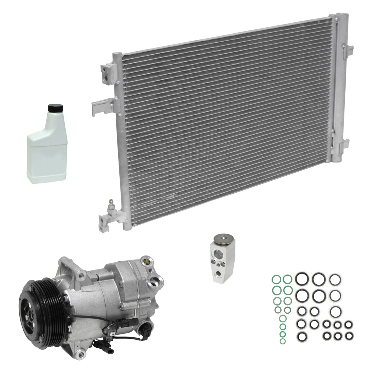 KT5176A Air Conditioners Compressor & Component Kit for 2015 Chevrolet Cruze